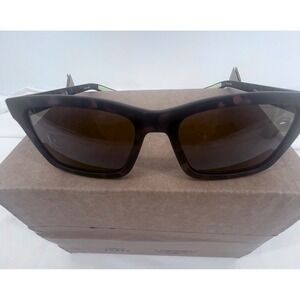 Dragon Thorn LL Sunglasses Matte Tortoise Square Brown Lumalens 54 17 140 245
